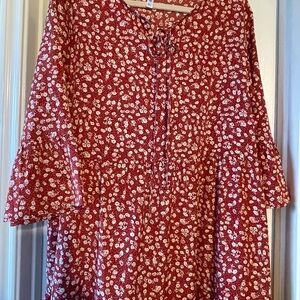 Women’s floral maxi dress